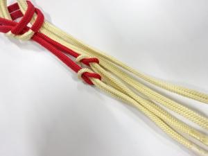 未使用品　正絹　手組帯締め